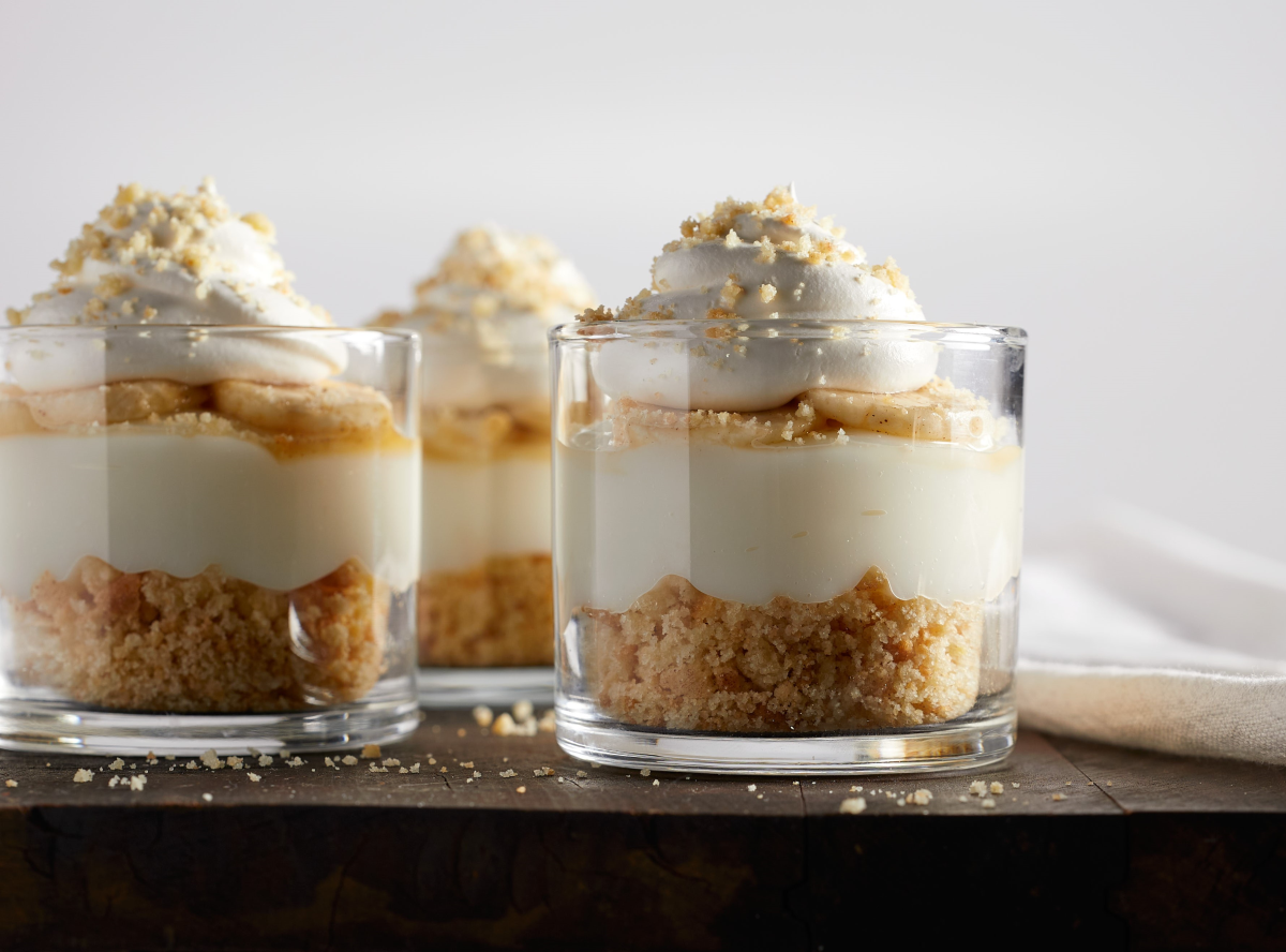 Gluten-Free Caramelized Banana Mini Parfaits